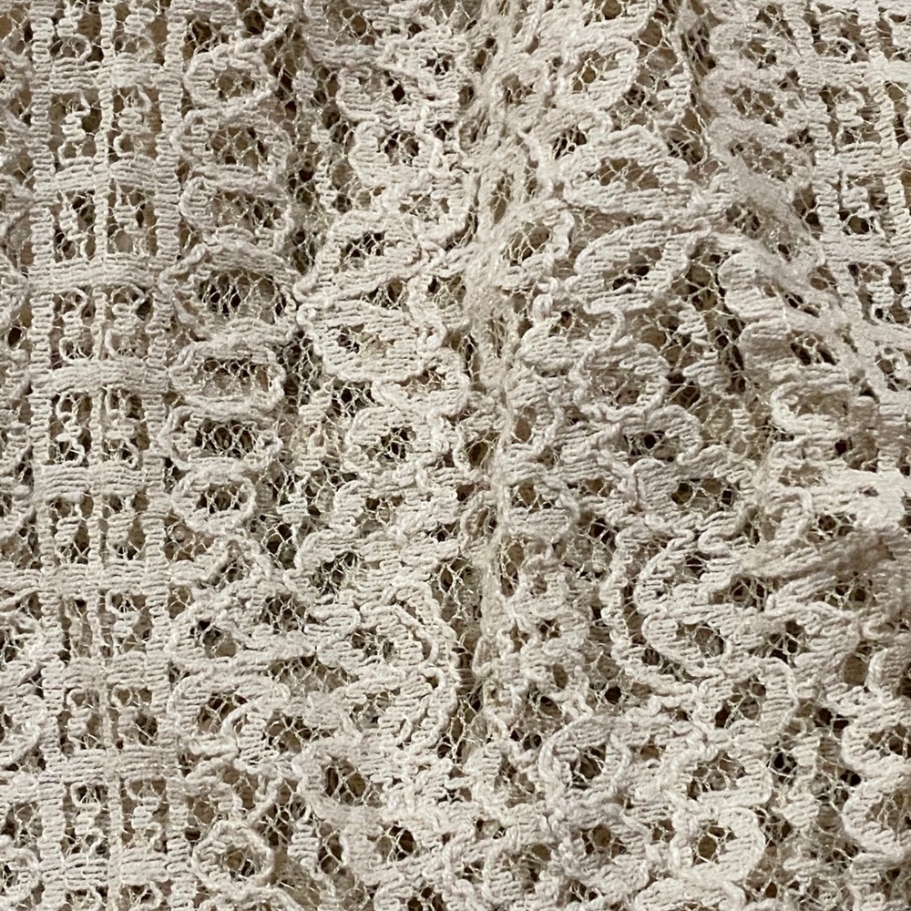 RACHAEL Rachael Roy Cream Lace Long Sleeve Blouse - Picture 10 of 13